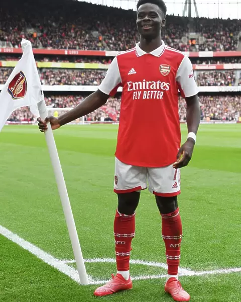 Arsenal's Bukayo Saka Scores Second Goal vs. Crystal Palace in 2022-23 Premier League