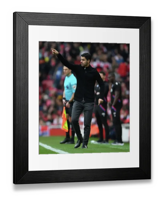 Framed Print : Mikel Arteta Leads Arsenal Against Crystal Palace in Premier League Clash Framed Print : Mikel Arteta Leads Arsenal Against Crystal Palace in Premier League Clash