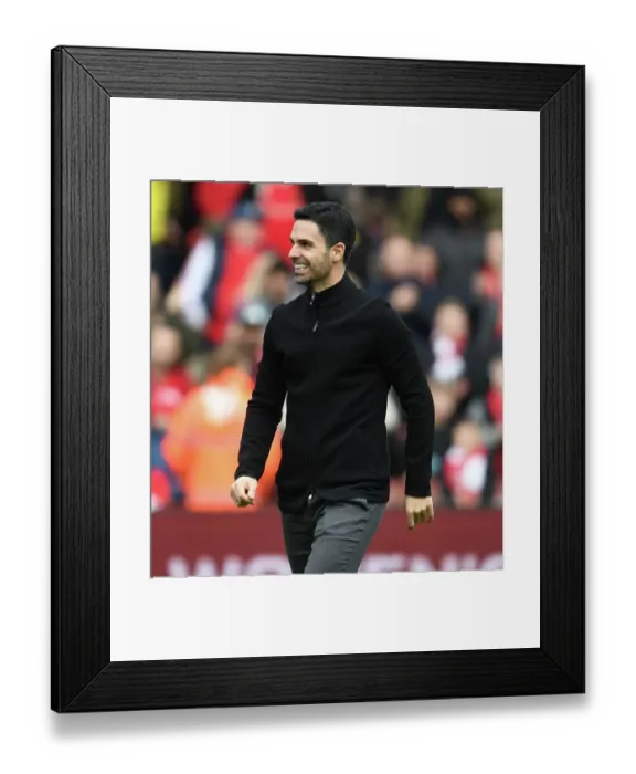 Framed Print : Mikel Arteta - Post-Match Reaction: Arsenal FC vs Crystal Palace, Premier League 2022-23 Framed Print : Mikel Arteta - Post-Match Reaction: Arsenal FC vs Crystal Palace, Premier League 2022-23