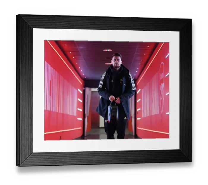 Framed Print : Arsenal's Jorginho Arrives at Emirates Stadium Ahead of Arsenal v Crystal Palace Premier League Clash (2022-23) Framed Print : Arsenal's Jorginho Arrives at Emirates Stadium Ahead of Arsenal v Crystal Palace Premier League Clash (2022-23)
