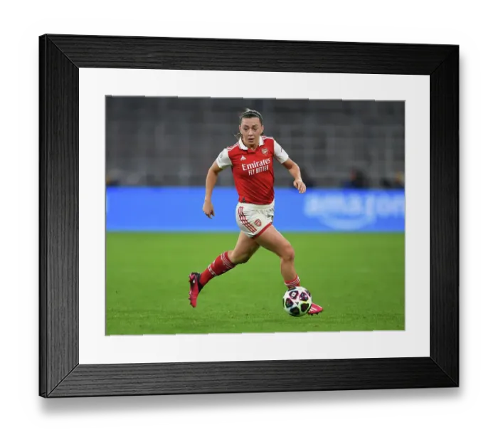 Framed Print : Arsenal vs. Bayern Munich: A Quarter-Final Battle in the UEFA Women's Champions League at Allianz Arena Framed Print : Arsenal vs. Bayern Munich: A Quarter-Final Battle in the UEFA Women's Champions League at Allianz Arena