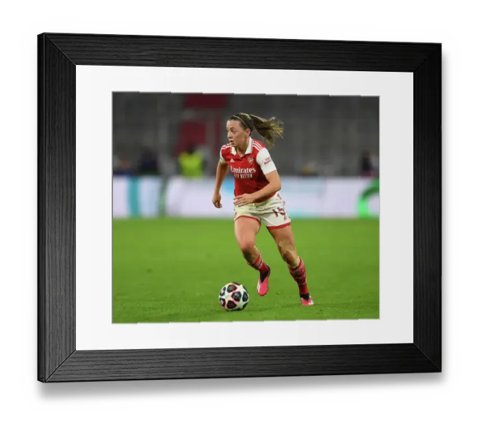 Framed Print : Arsenal vs. Bayern Munich: Clash in the UEFA Women's Champions League Quarter-Finals Framed Print : Arsenal vs. Bayern Munich: Clash in the UEFA Women's Champions League Quarter-Finals