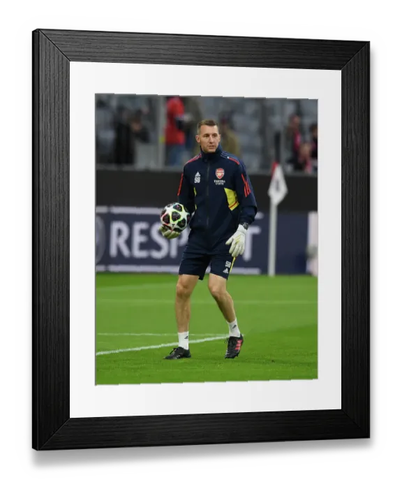 Framed Print : Arsenal vs. FC Bayern Munich: Women's Champions League Quarterfinal Clash