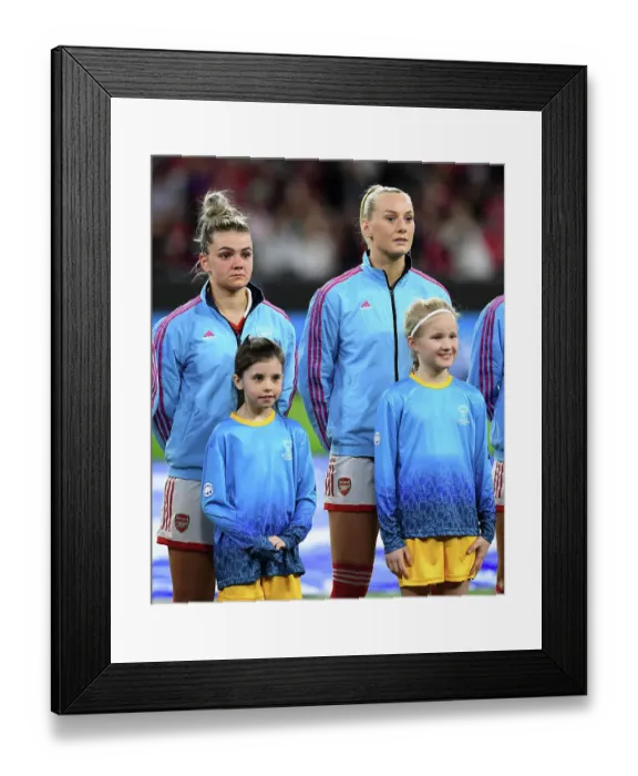 Framed Print : Arsenal vs. Bayern Munich: UEFA Women's Champions League Quarter-Finals Showdown Framed Print : Arsenal vs. Bayern Munich: UEFA Women's Champions League Quarter-Finals Showdown