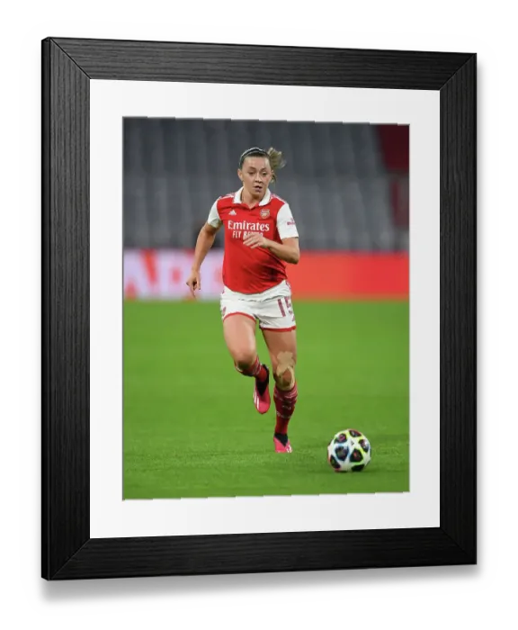 Framed Print : Arsenal vs. Bayern Munich: Battle in the UEFA Women's Champions League Quarter-Finals at Allianz Arena, 2023 Framed Print : Arsenal vs. Bayern Munich: Battle in the UEFA Women's Champions League Quarter-Finals at Allianz Arena, 2023