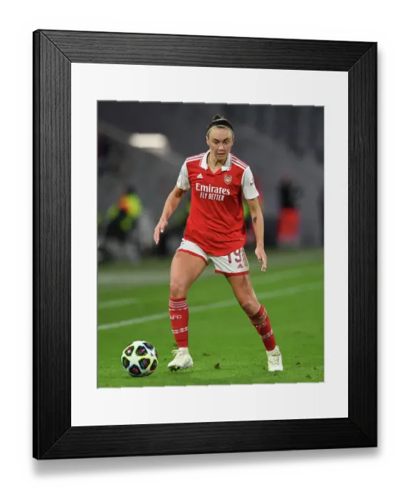 Framed Print : Arsenal vs. Bayern Munich: A UEFA Women's Champions League Quarter-Final Showdown at Allianz Arena Framed Print : Arsenal vs. Bayern Munich: A UEFA Women's Champions League Quarter-Final Showdown at Allianz Arena