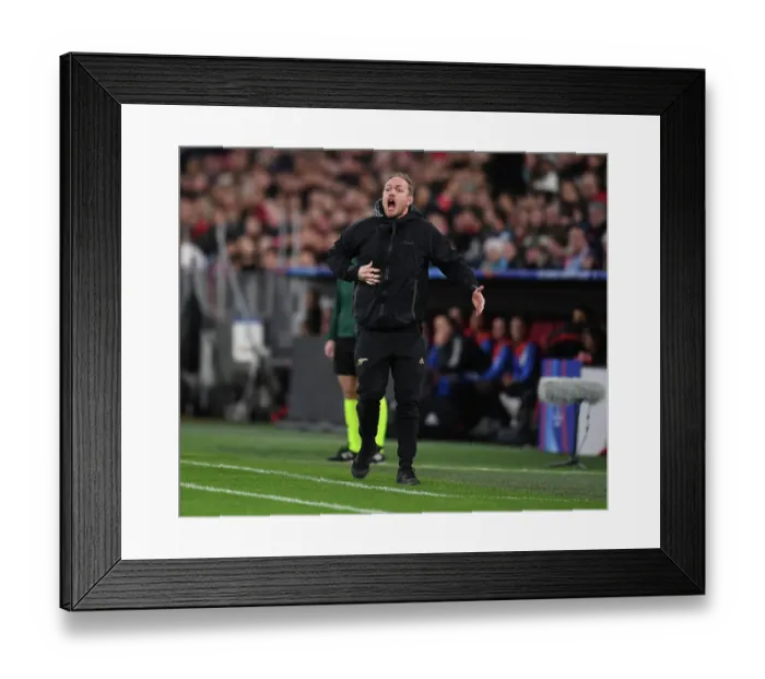 Framed Print : Jonas Eidevall and Arsenal Face Bayern Munich in UEFA Women's Champions League Quarter-Final Framed Print : Jonas Eidevall and Arsenal Face Bayern Munich in UEFA Women's Champions League Quarter-Final