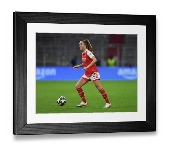 Framed Print : Arsenal vs. Bayern Munich: A UEFA Women's Champions League Showdown in Munich Framed Print : Arsenal vs. Bayern Munich: A UEFA Women's Champions League Showdown in Munich