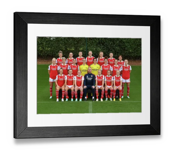 Framed Print : Arsenal Women's Team 2022 / 23: Introducing the Squad Framed Print : Arsenal Women's Team 2022 / 23: Introducing the Squad