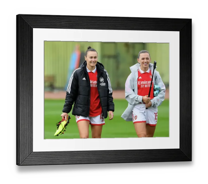 Framed Print : Arsenal Women's Team 2022 / 23: Caitlin Foord and Katie McCabe Lead the Squad Framed Print : Arsenal Women's Team 2022 / 23: Caitlin Foord and Katie McCabe Lead the Squad