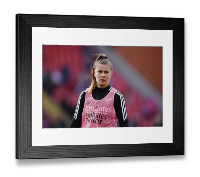 Framed Print : Arsenal Women Prepare for FA WSL Clash Against Tottenham Framed Print : Arsenal Women Prepare for FA WSL Clash Against Tottenham
