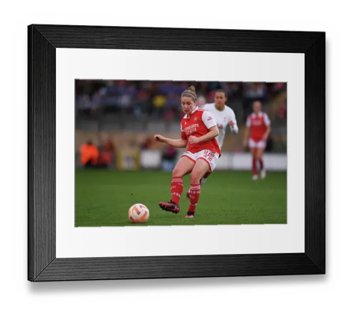 Framed Print : Arsenal's Kim Little Faces Off Against Tottenham Hotspur in FA Women's Super League Clash Framed Print : Arsenal's Kim Little Faces Off Against Tottenham Hotspur in FA Women's Super League Clash
