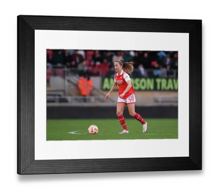 Framed Print : Arsenal's Lia Walti Stands Firm in FA Women's Super League Showdown Against Tottenham Hotspur