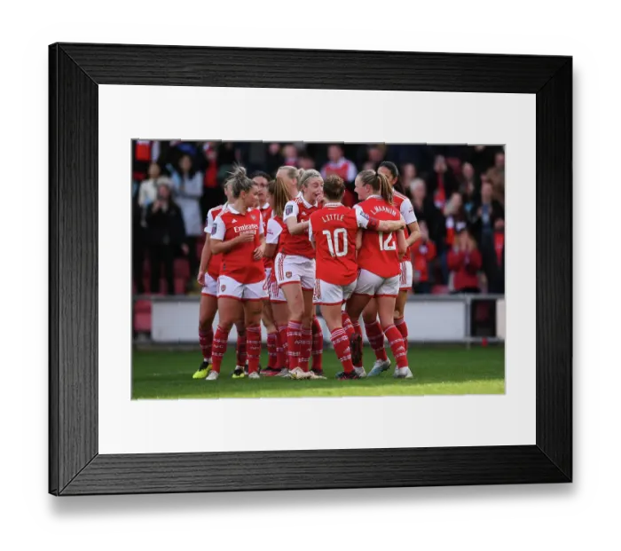 Framed Print : Arsenal Women's Dominance: Frida Maanum Scores Fifth Goal in Tottenham Victory Framed Print : Arsenal Women's Dominance: Frida Maanum Scores Fifth Goal in Tottenham Victory