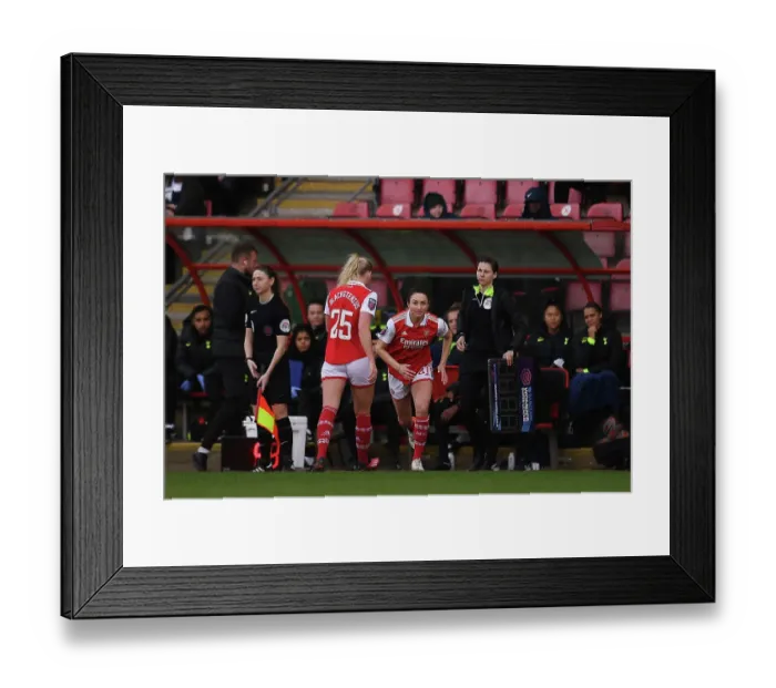 Framed Print : Arsenal's Jodie Taylor Substitutes In: Tottenham Hotspur vs Arsenal, FA Women's Super League Framed Print : Arsenal's Jodie Taylor Substitutes In: Tottenham Hotspur vs Arsenal, FA Women's Super League
