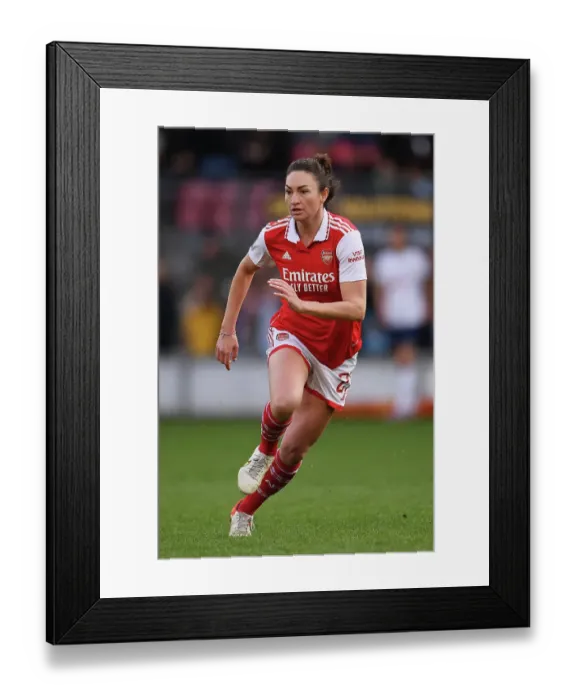 Framed Print : Arsenal vs. Tottenham Hotspur: Women's Super League Clash at Brisbane Road