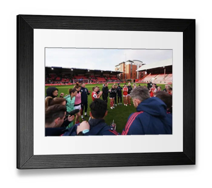 Framed Print : Arsenal Women's Team Celebrate Victory Over Tottenham Hotspur in FA WSL Match Framed Print : Arsenal Women's Team Celebrate Victory Over Tottenham Hotspur in FA WSL Match