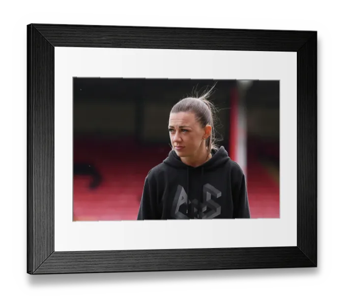Framed Print : Arsenal Women Gear Up for FA WSL Showdown Against Tottenham Hotspur
