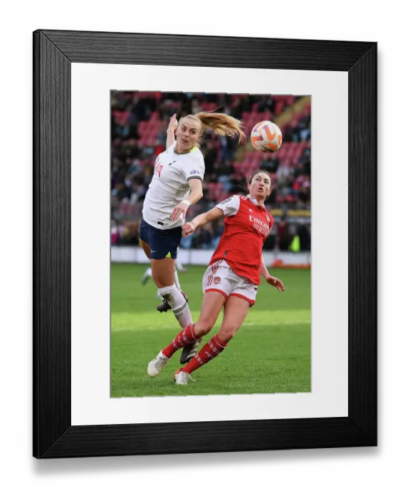 Framed Print : Tottenham vs Arsenal: Clash in the FA Women's Super League Framed Print : Tottenham vs Arsenal: Clash in the FA Women's Super League