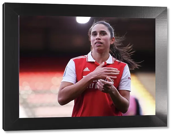 Arsenal Women's Player Rafaelle Souza Shows Appreciation to Fans after Tottenham Match