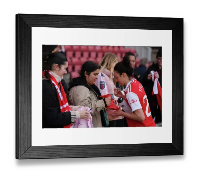 Framed Print : Arsenal Women Celebrate FA WSL Victory: Jodie Taylor Amidst Ecstatic Fans Framed Print : Arsenal Women Celebrate FA WSL Victory: Jodie Taylor Amidst Ecstatic Fans