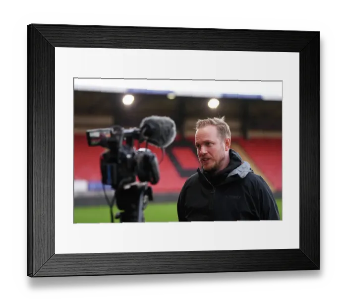 Framed Print : Arsenal's Jonas Eidevall Pre-Match Interview Ahead of Tottenham Clash in FA Women's Super League Framed Print : Arsenal's Jonas Eidevall Pre-Match Interview Ahead of Tottenham Clash in FA Women's Super League