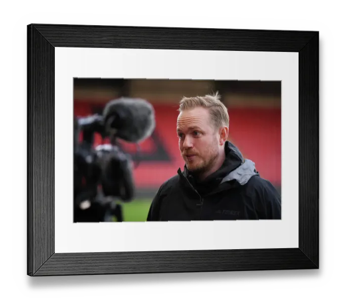 Framed Print : Arsenal's Jonas Eidevall Pre-Match Interview: Gearing Up for FA Women's Super League Clash with Tottenham Framed Print : Arsenal's Jonas Eidevall Pre-Match Interview: Gearing Up for FA Women's Super League Clash with Tottenham