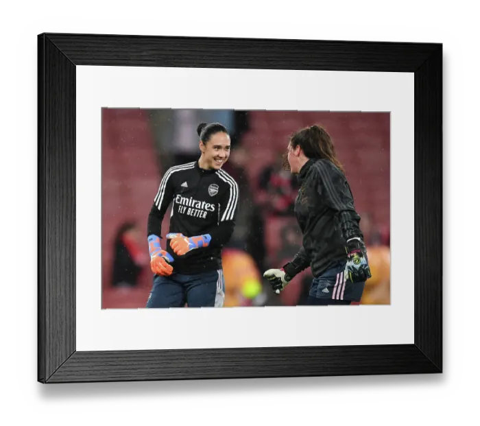 Framed Print : Arsenal Women vs. Bayern Munich Frauen: Quarter-Final Showdown at Emirates Stadium (2022-23) Framed Print : Arsenal Women vs. Bayern Munich Frauen: Quarter-Final Showdown at Emirates Stadium (2022-23)
