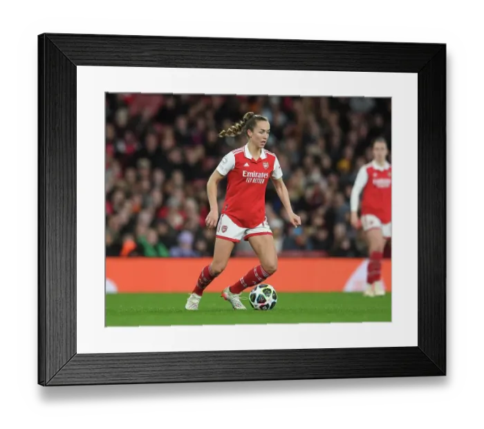 Framed Print : Arsenal vs. Bayern Munich: Women's Champions League Quarter-Final Showdown