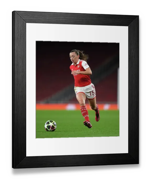 Framed Print : Arsenal vs. Bayern Munich: Women's Champions League Quarter-Final Showdown