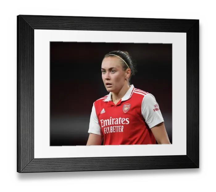 Framed Print : Arsenal vs. Bayern Munich: Women's Champions League Quarter-Final Showdown Framed Print : Arsenal vs. Bayern Munich: Women's Champions League Quarter-Final Showdown