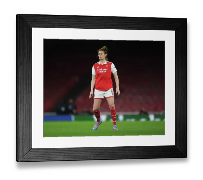 Framed Print : Arsenal vs. Bayern Munich: Women's Champions League Quarterfinal Showdown Framed Print : Arsenal vs. Bayern Munich: Women's Champions League Quarterfinal Showdown