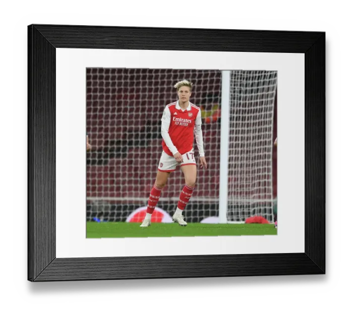 Framed Print : Arsenal vs. Bayern Munich: A Quarter-Final Showdown in the UEFA Women's Champions League Framed Print : Arsenal vs. Bayern Munich: A Quarter-Final Showdown in the UEFA Women's Champions League