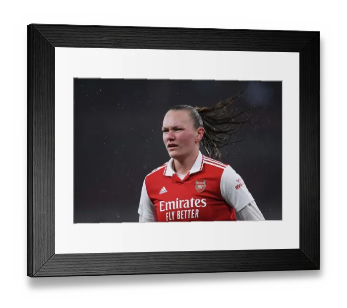 Framed Print : Arsenal Women vs. Bayern Munich: UEFA Women's Champions League Quarter-Final Showdown