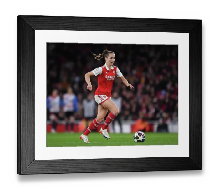 Framed Print : Arsenal Women vs. Bayern Munich: UEFA Women's Champions League Quarter-Final at Emirages Stadium Framed Print : Arsenal Women vs. Bayern Munich: UEFA Women's Champions League Quarter-Final at Emirages Stadium