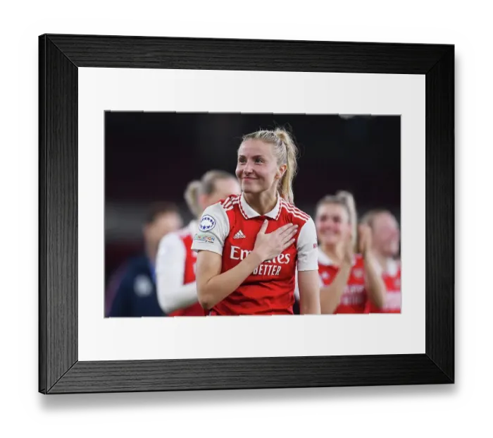 Framed Print : Arsenal Women's Historic Victory over Bayern Munich in UEFA Champions League Quarter-Finals Framed Print : Arsenal Women's Historic Victory over Bayern Munich in UEFA Champions League Quarter-Finals
