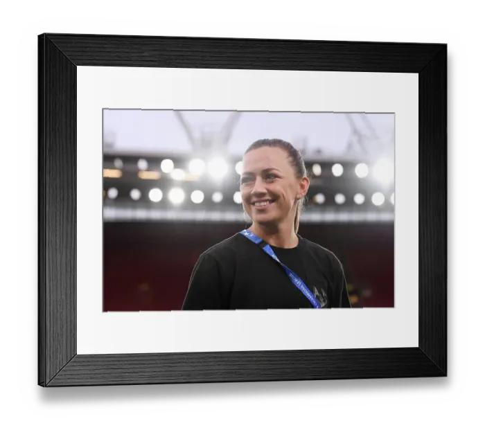 Framed Print : Arsenal Women vs. Bayern Munich: Quarter-Final Clash at Emirates Stadium Framed Print : Arsenal Women vs. Bayern Munich: Quarter-Final Clash at Emirates Stadium