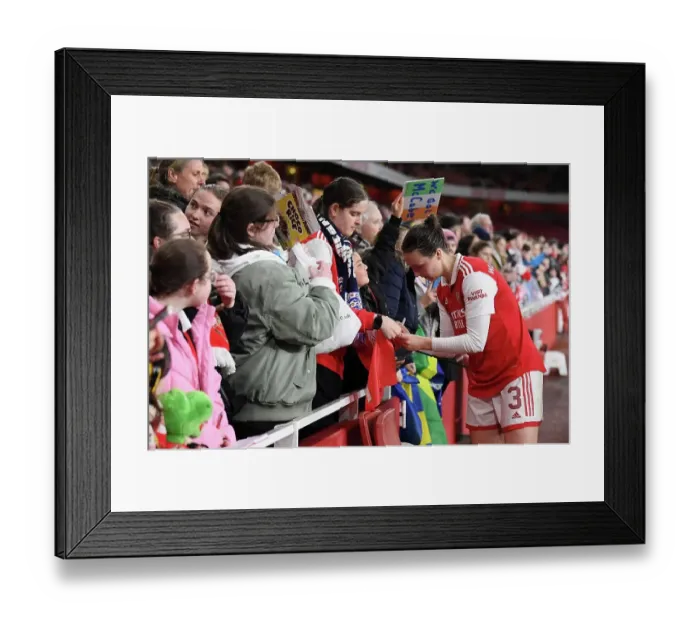Framed Print : Titanic Quarter-Final: Arsenal Women vs. Bayern Munich in the UEFA Champions League Framed Print : Titanic Quarter-Final: Arsenal Women vs. Bayern Munich in the UEFA Champions League