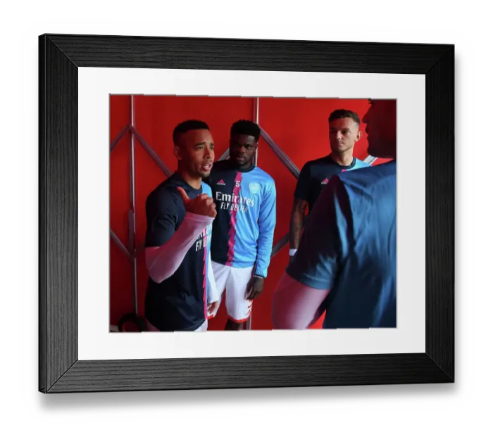 Framed Print : Arsenal's Gabriel Jesus Prepares for Leeds United Clash in Premier League (April 2023) Framed Print : Arsenal's Gabriel Jesus Prepares for Leeds United Clash in Premier League (April 2023)