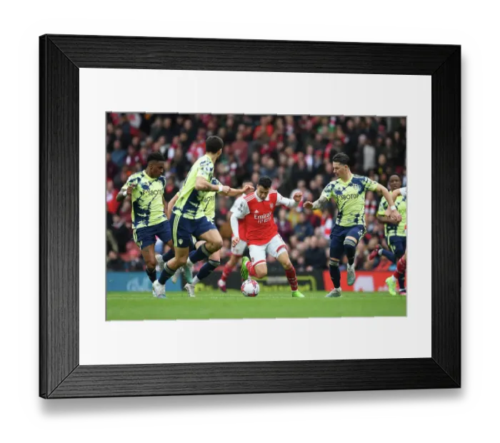 Framed Print : Martinelli Shines: Arsenal's Victory Over Leeds United, April 2023 Framed Print : Martinelli Shines: Arsenal's Victory Over Leeds United, April 2023