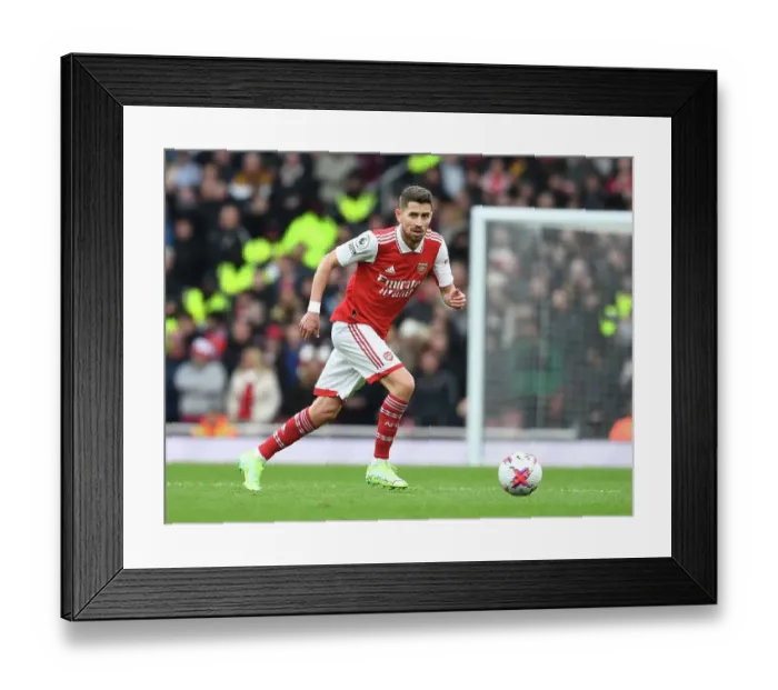 Framed Print : Jorginho in Action: Arsenal vs Leeds United, Premier League 2022-23