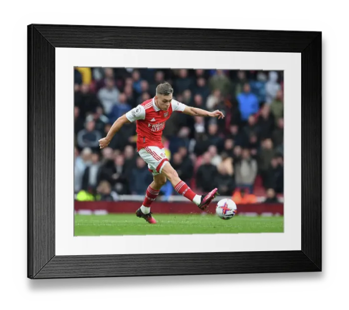Framed Print : Arsenal's Trossard Scores Brilliant Goals: Dominating Leeds United in Premier League Showdown Framed Print : Arsenal's Trossard Scores Brilliant Goals: Dominating Leeds United in Premier League Showdown