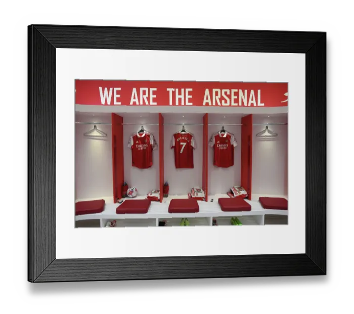 Framed Print : Arsenal Honors Tribute: Preparing David Rocastle Shirts for Arsenal vs. Leeds United (2022-23) Framed Print : Arsenal Honors Tribute: Preparing David Rocastle Shirts for Arsenal vs. Leeds United (2022-23)