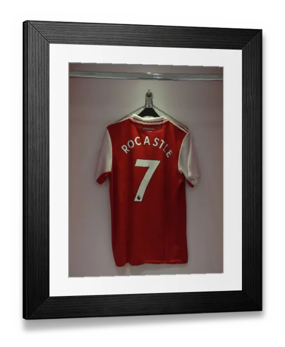 Framed Print : Arsenal Honors Tribute: David Rocastle's Shirts Before Arsenal vs Leeds United, 2022-23 Framed Print : Arsenal Honors Tribute: David Rocastle's Shirts Before Arsenal vs Leeds United, 2022-23