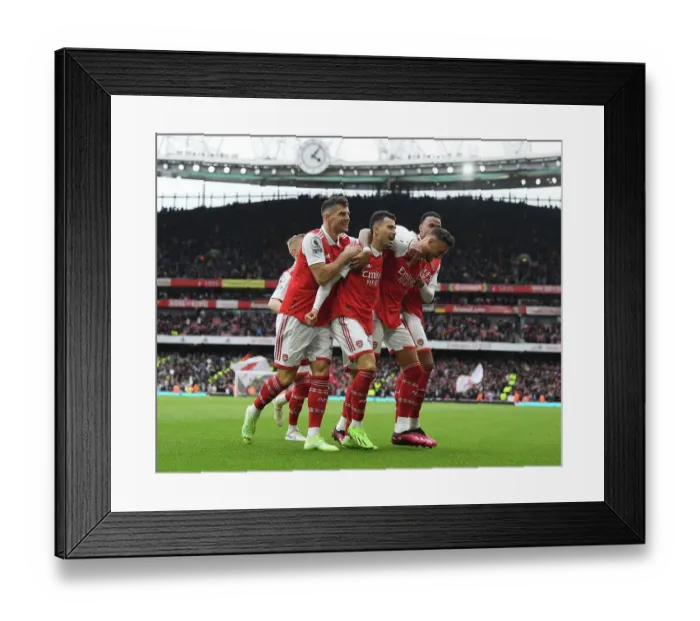 Framed Print : Ben White Scores His Second: Arsenal's Victory Over Leeds United (April 2023) Framed Print : Ben White Scores His Second: Arsenal's Victory Over Leeds United (April 2023)