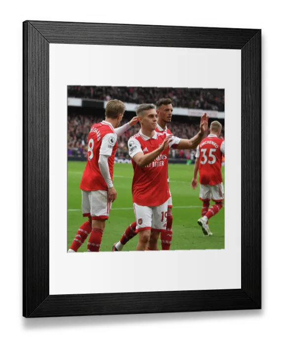 Framed Print : Arsenal vs Leeds United: Torssad in Action at the Emirates, Premier League 2022-23 Framed Print : Arsenal vs Leeds United: Torssad in Action at the Emirates, Premier League 2022-23