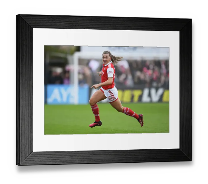 Framed Print : Arsenal Women's Glory: Katie McCabe Scores the Decisive Goal Against Manchester City in FA WSL Framed Print : Arsenal Women's Glory: Katie McCabe Scores the Decisive Goal Against Manchester City in FA WSL