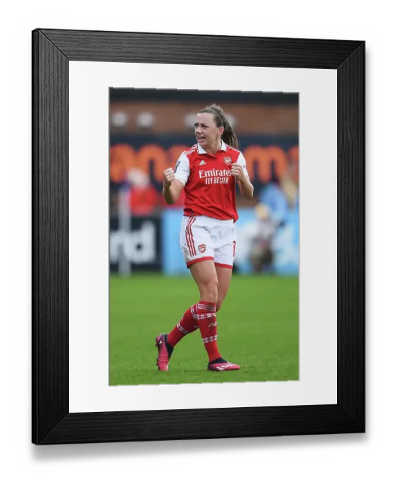 Framed Print : Arsenal Women's FA WSL Triumph: Katie McCabe Nets Brace Against Manchester City Framed Print : Arsenal Women's FA WSL Triumph: Katie McCabe Nets Brace Against Manchester City