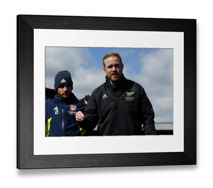 Framed Print : Arsenal Women's Comeback: Jonas Eidevall's Motivational Half-time Speech vs Manchester City (April 2023) Framed Print : Arsenal Women's Comeback: Jonas Eidevall's Motivational Half-time Speech vs Manchester City (April 2023)