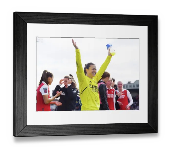Framed Print : Arsenal Women Celebrate Victory Over Manchester City in FA Women's Super League Framed Print : Arsenal Women Celebrate Victory Over Manchester City in FA Women's Super League